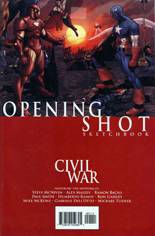 Civil War: Opening Shot Sketchbook&nbsp;#One-Shot
