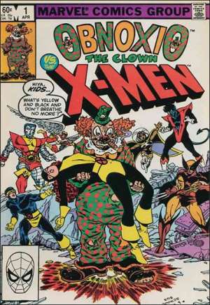 Obnoxio the Clown vs. the X-Men (1983) #1B